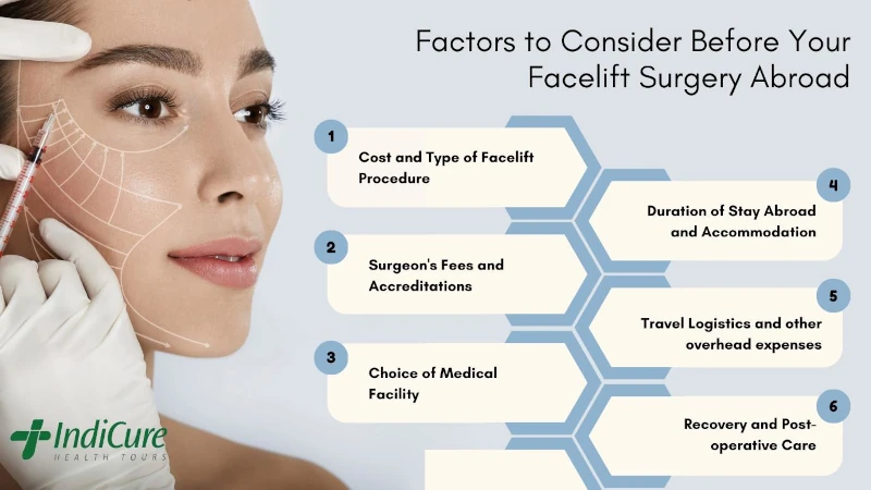 Factors to Consider Before Your Facelift Surgery Abroad